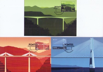 Pontes (Bridges) (Set of 3) (Maximum Cards)