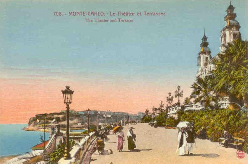 Monte-Carlo, The Theater and Terraces