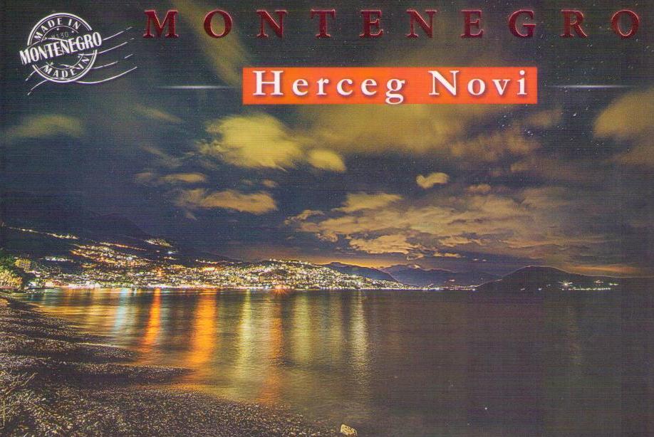 Herceg Novi, night view