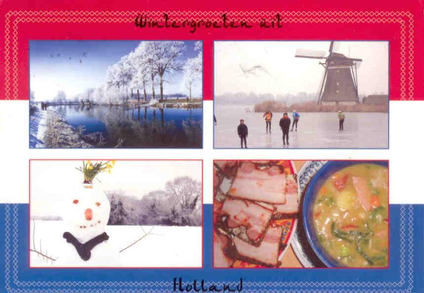Wintergroeten uit Holland