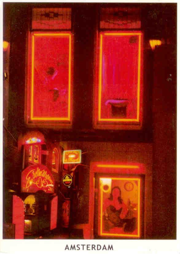 Greetings from Amsterdam – red light district