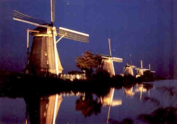 Kinderdijk, the village with 19 windmills