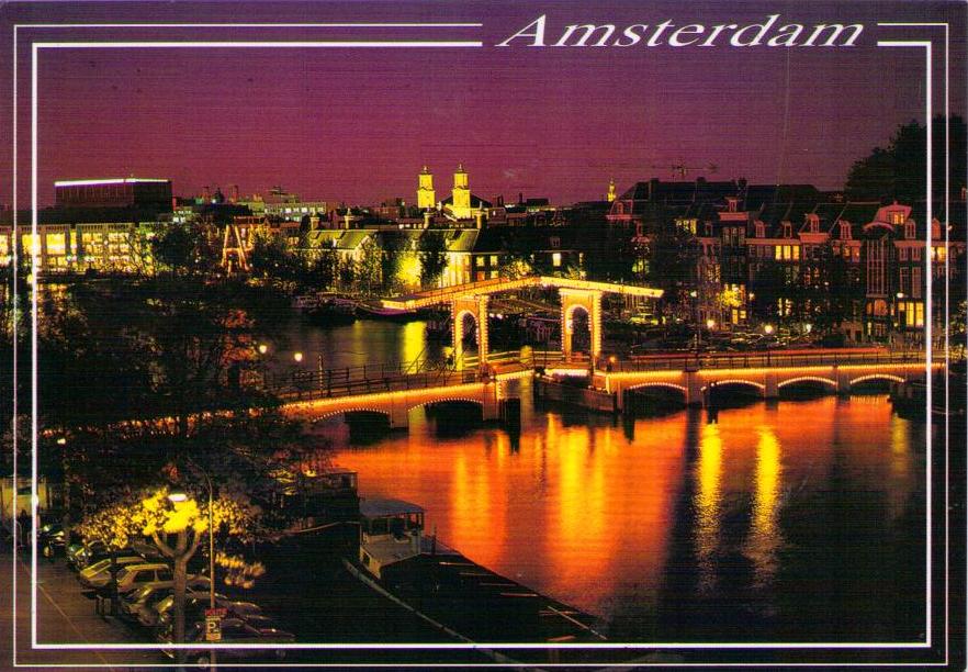 Amsterdam, Skinny Bridge (Magere Brug)