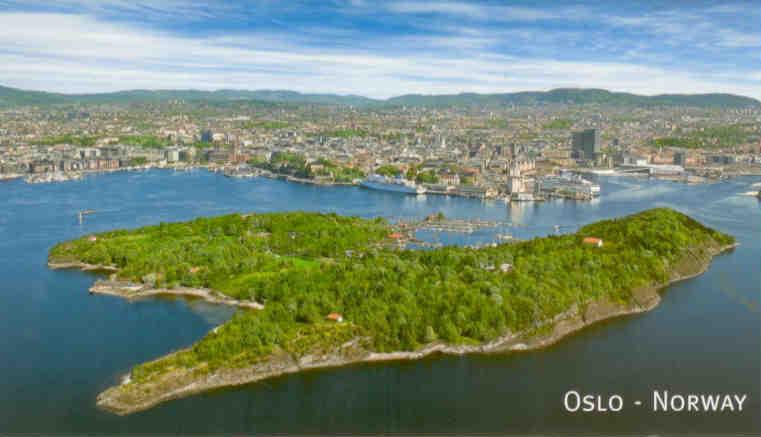 Oslo, aerial view