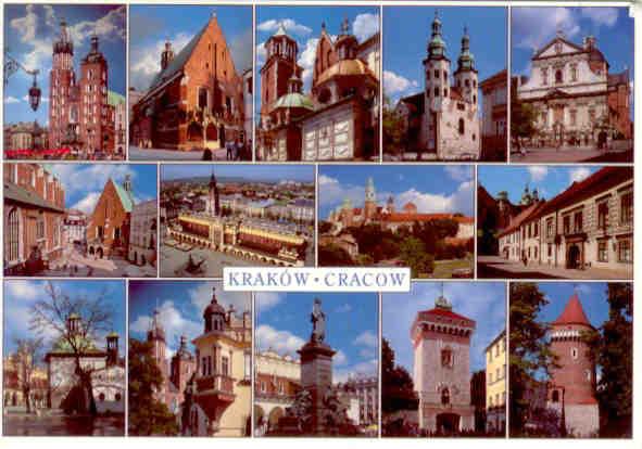 Krakow, multiple views