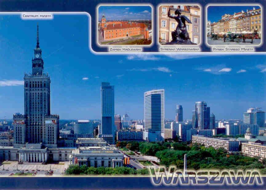 Warsaw, multiple views