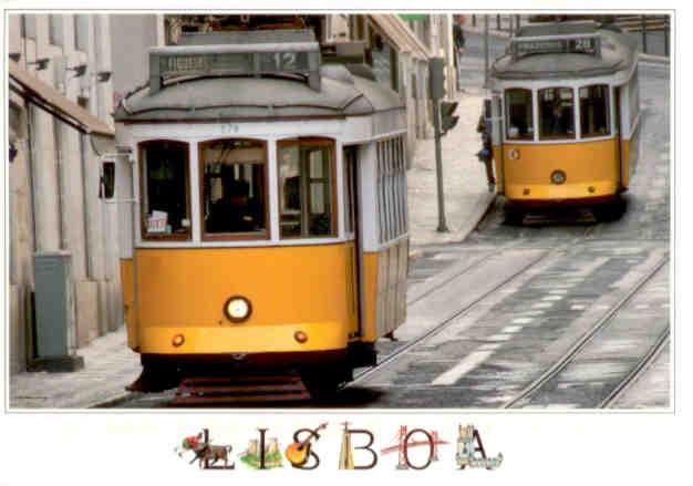 Lisbon, trams