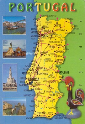 Map of Portugal