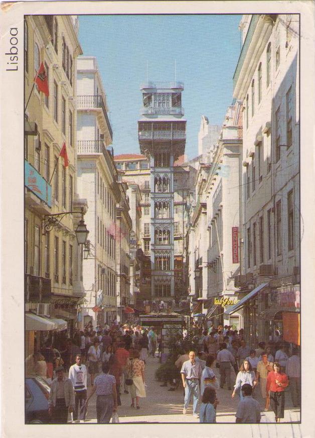 Lisbon, Santa Justa lift
