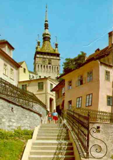 Sighisoara, The tower with clock