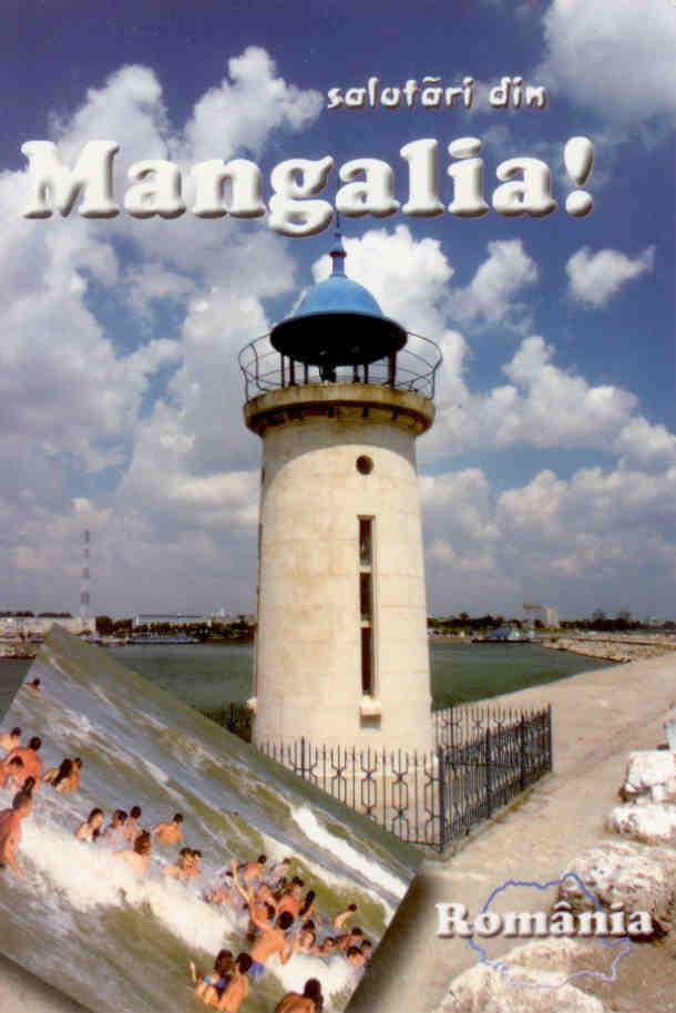 Mangalia, lighthouse, greetings