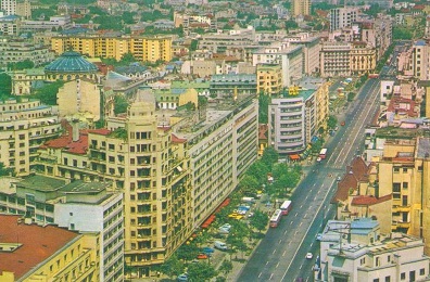 Bucharest, aerial view