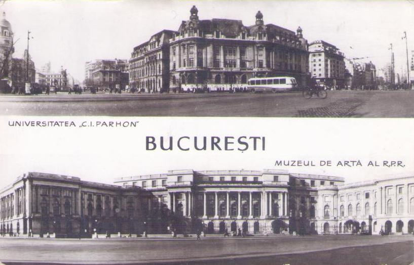 Bucuresti, University and Museum