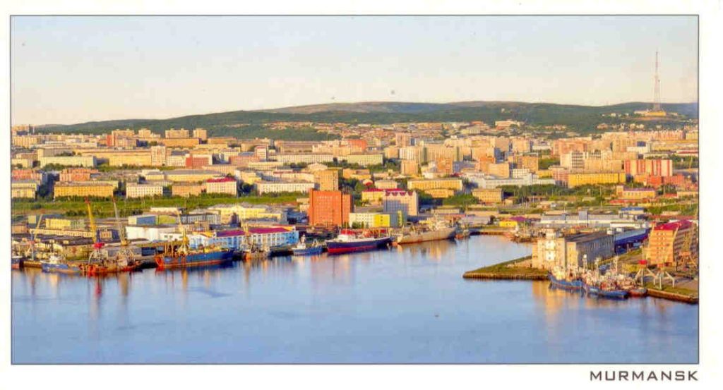 Murmansk, The fishery port view