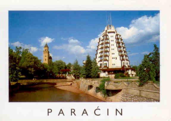 Paracin, buildings