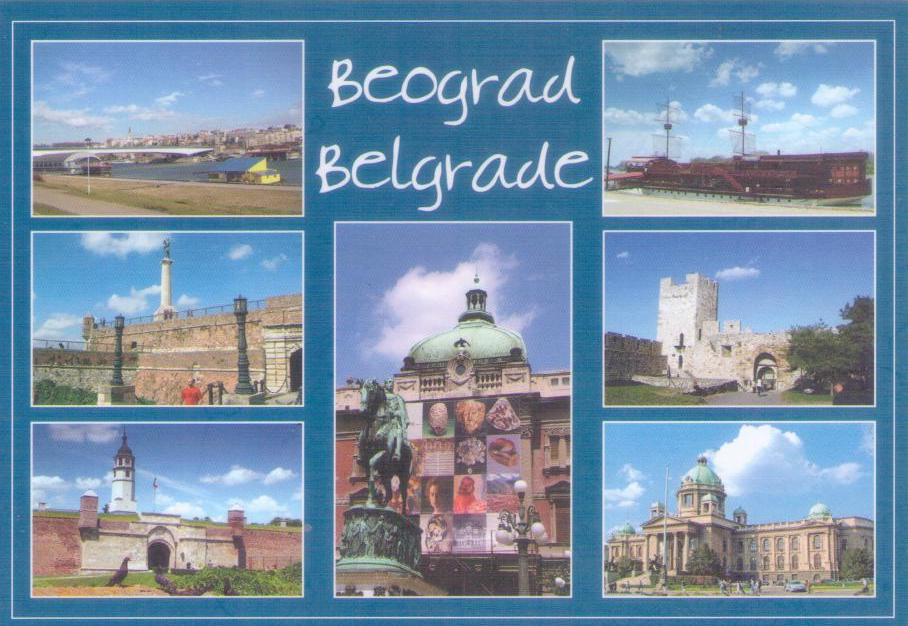 Belgrade, multiple views  M045
