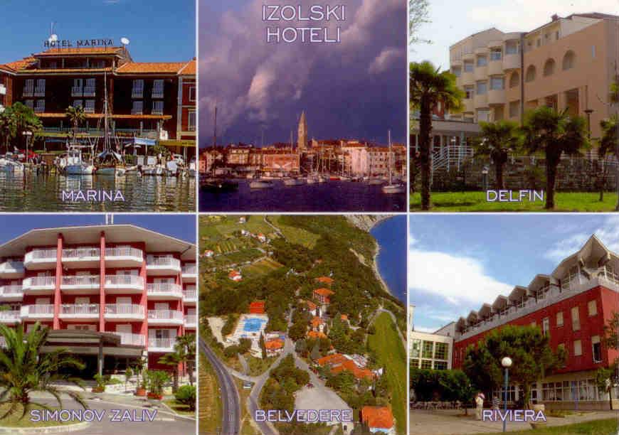 Izola Hotels, Slovenian Coast