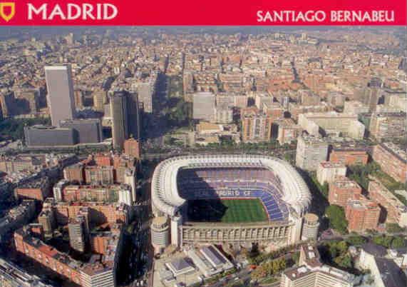 Madrid, Santiago Bernabeu Stadium