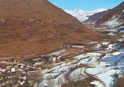 Viella (Valle de Aran), General view