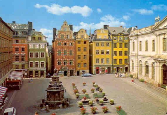 Stockholm, Stortorget in the Old Town