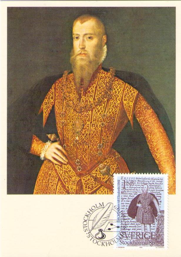 King Erik XIV’s letter to Queen Elizabeth I (Maximum Card) (Sweden)