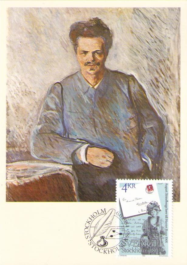 August Strindberg’s letter to Harriet Bosse (Maximum Card)