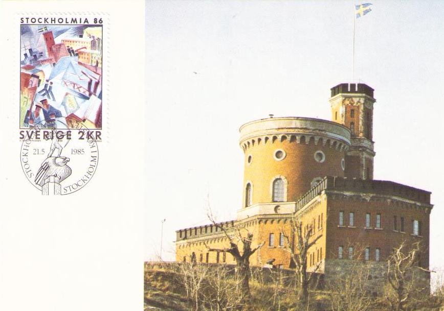 Skeppsholmen in Winter (G. Adrian-Nillson) (Maximum Card)