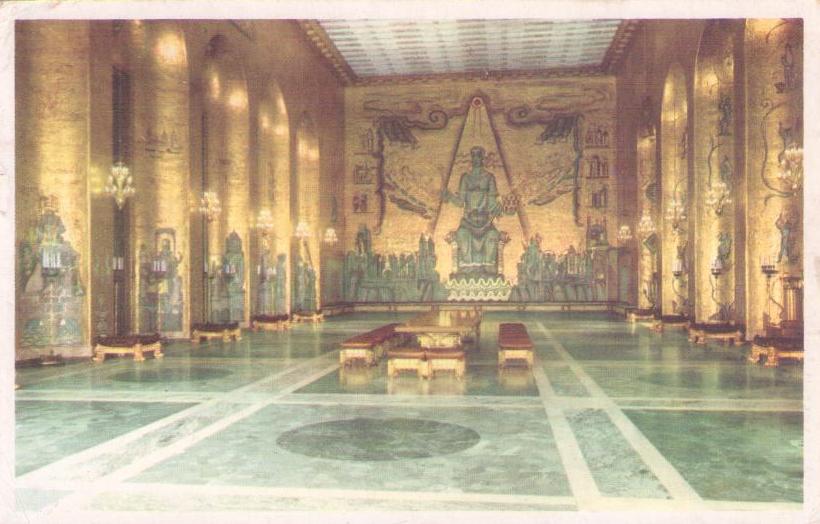 Stockholm, City Hall’s “Golden Hall” Banquet Room