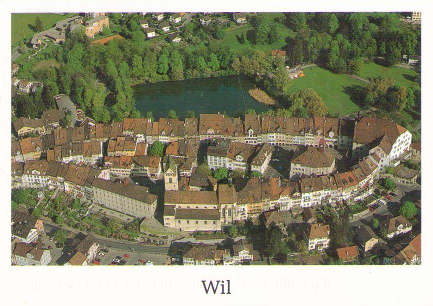 Wil, aerial view