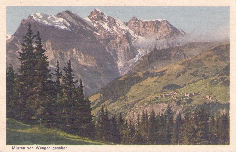 Murren von Wengen gesehen