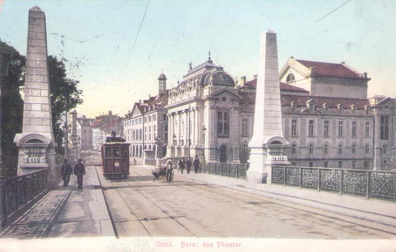 Bern; das Theater