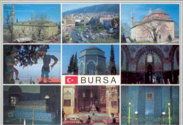 Bursa (Turkey), multiple views