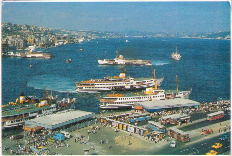 Istanbul, View of the harbour