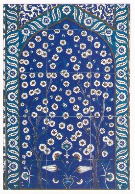 Istanbul, Ceramic from Iznik – 16th century