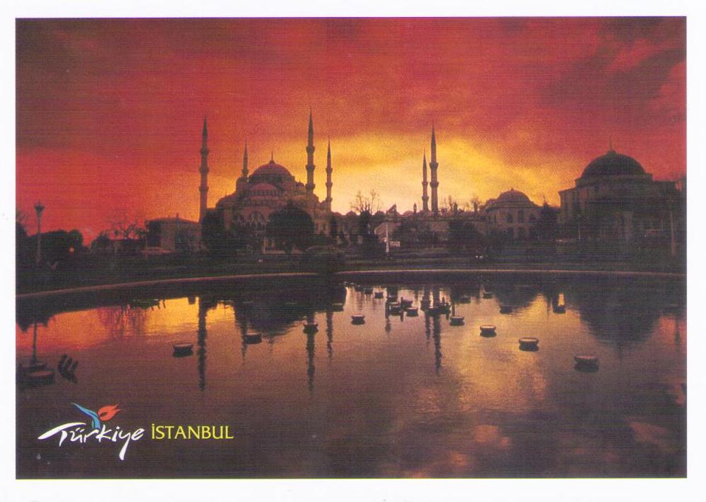 Istanbul, The Sultanahmet Mosque 34/996