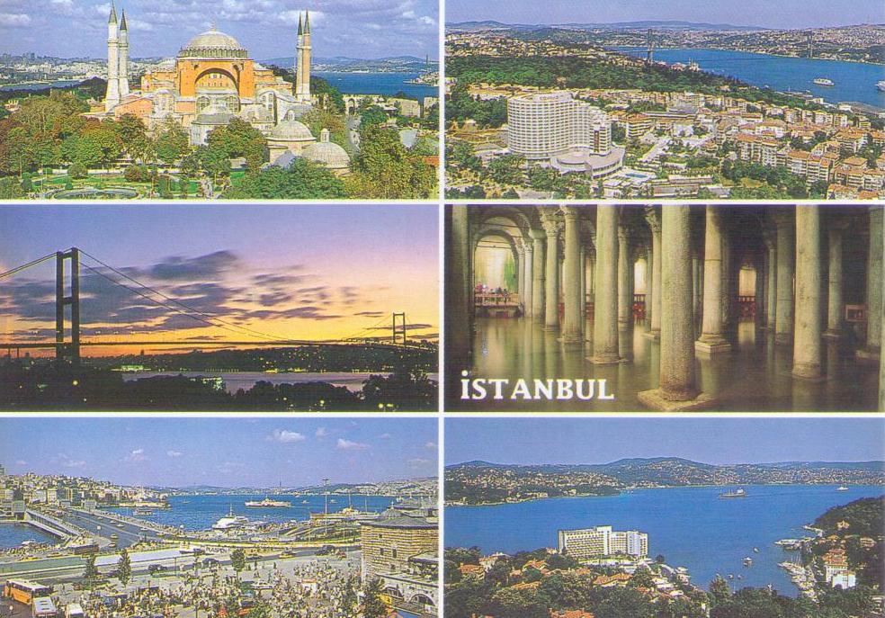 Istanbul, six multiple views 34/1070