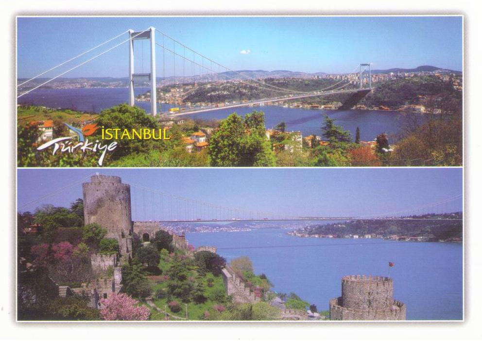 Istanbul, castle and bridge 34/1391