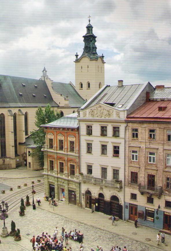 Lviv, Market Square and Latin Cathedral
