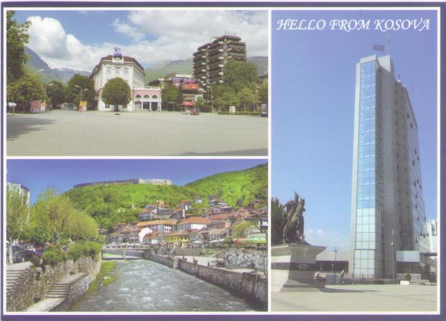 Regards from Kosova, three views