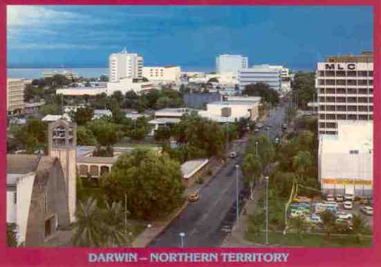 Darwin city center