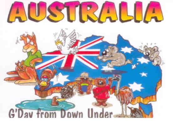 G’Day from Down Under