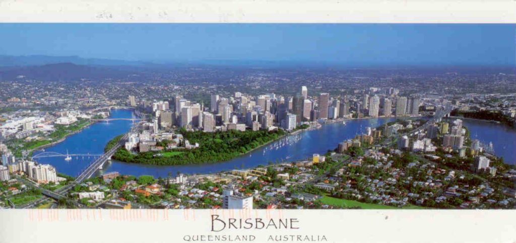 Brisbane, aerial view