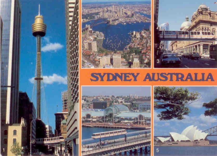 Sydney, multiple views