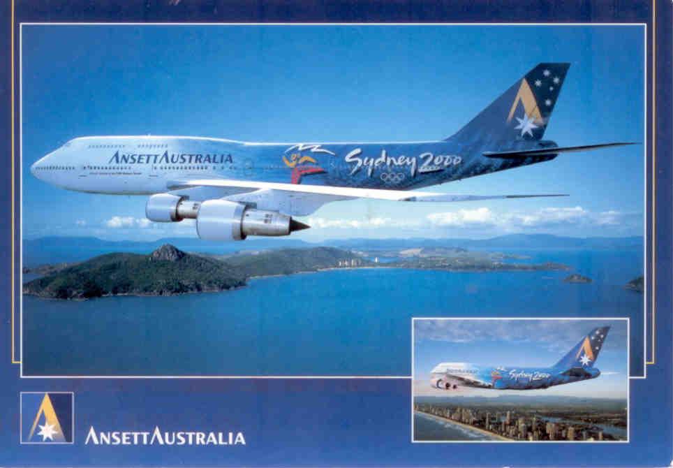 Ansett Australia Boeing 747-300 (VH-INJ)