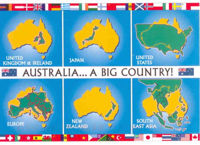 Australia … A Big Country!