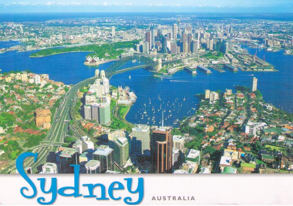 Sydney, aerial view