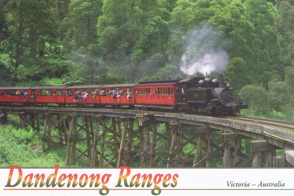 Victoria, Dandenong Ranges, Puffing Billy