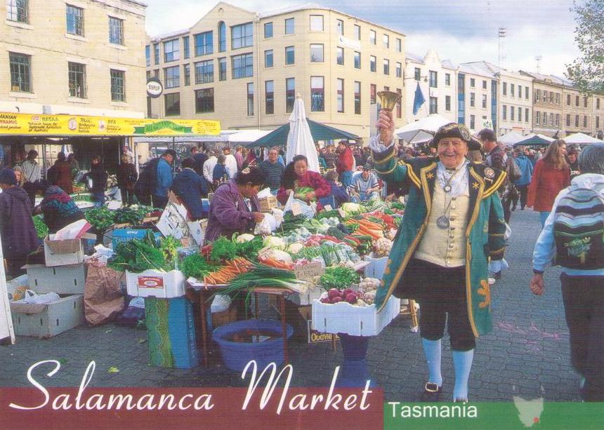 Tasmania, Salamanca Market