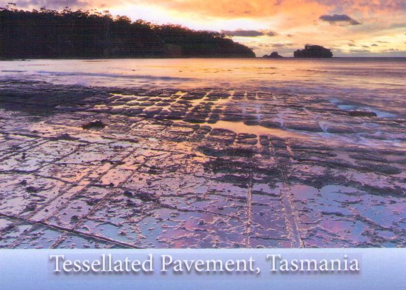 Tasmania, Tessellated Pavement