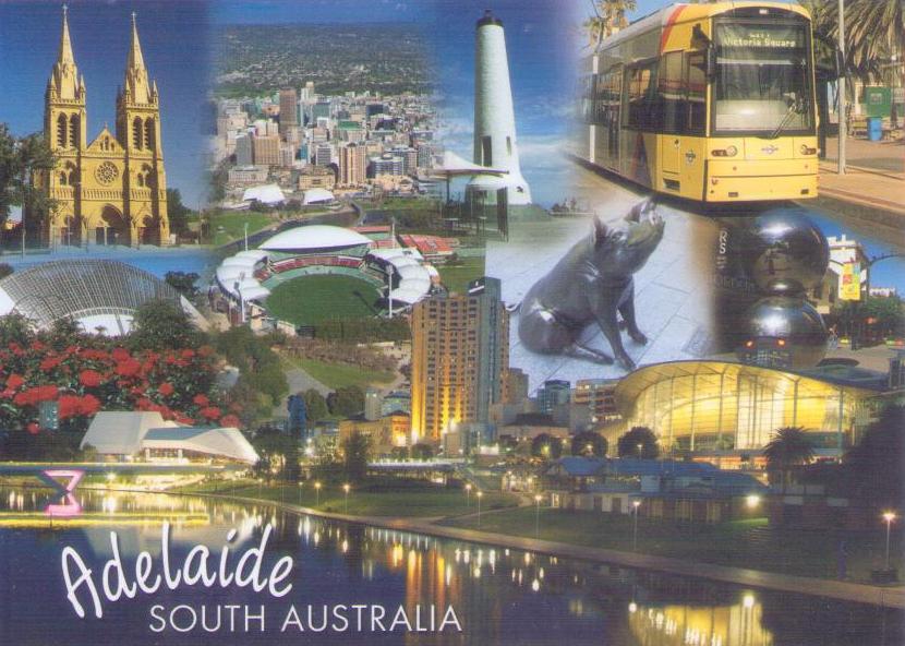 Adelaide, multiple views